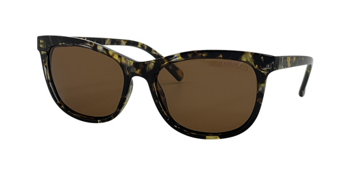 [9340457028709] Stiletto Ariel C6 Crystal Rose w Demi Black / Brown Polarised Lenses
