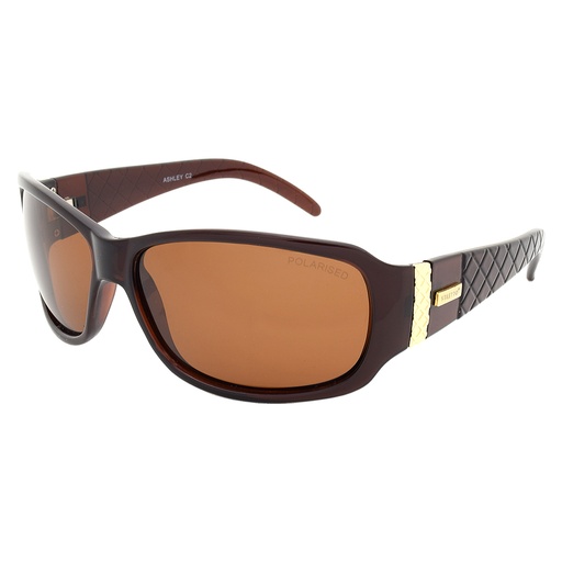 [9340457015907] Stiletto Ashley C2 Crystal Brown / Brown Polarised Lenses