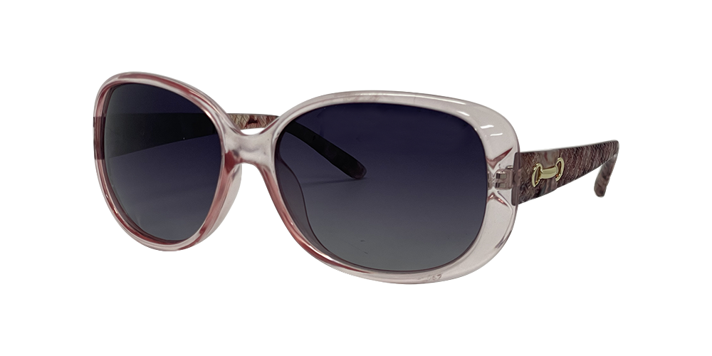 Stiletto Ava C8 Crystal Peach w Milky Plum / Smoke Gradient Polarised Lenses