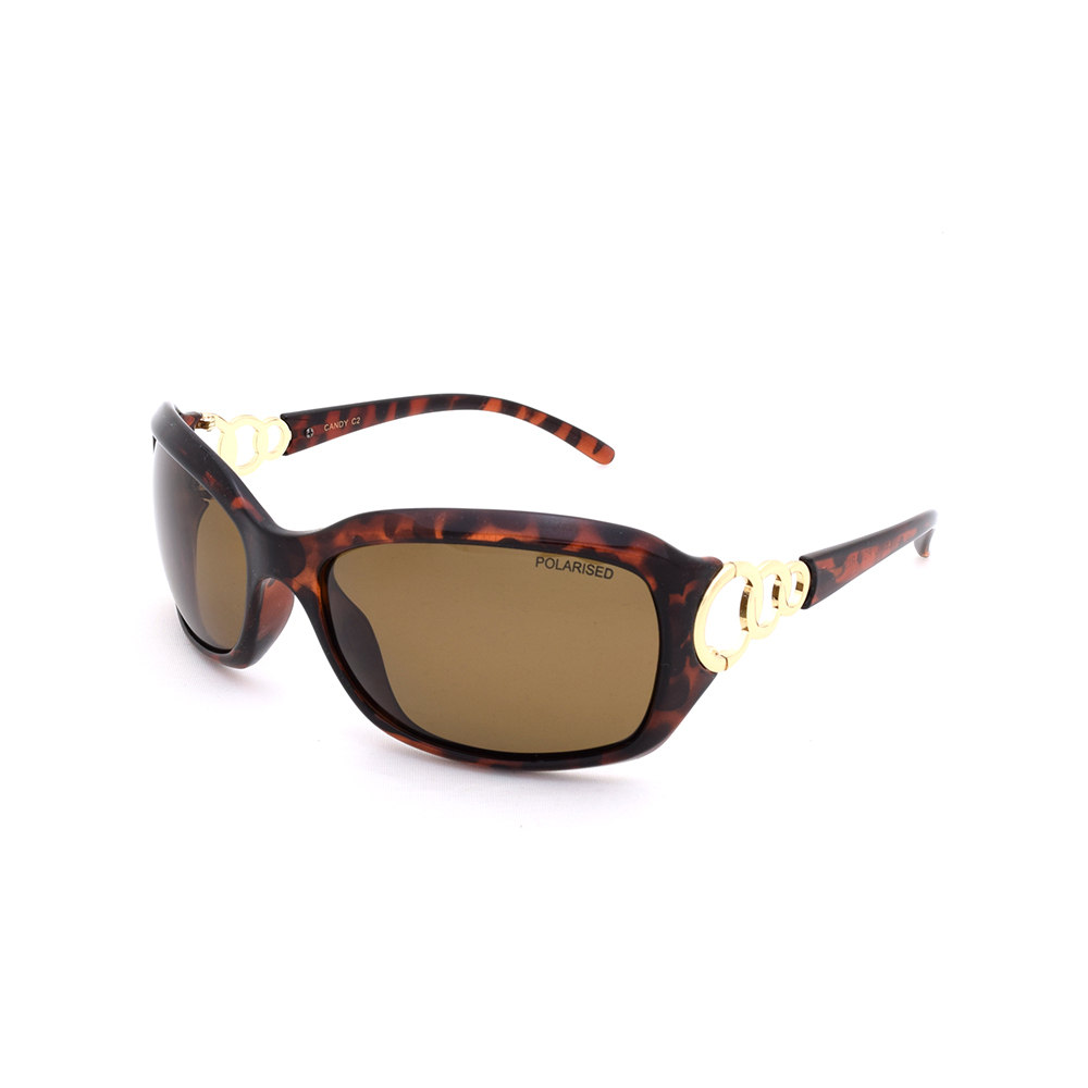 Stiletto Candy C2 Crystal Dark Brown / Brown Polarised Lenses