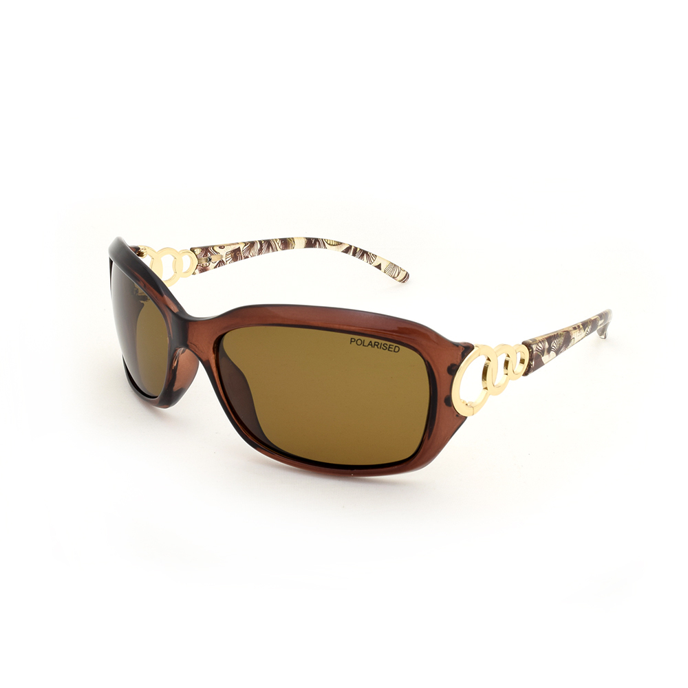 Stiletto Candy C3 Brown Demi Transparent / Brown Polarised Lenses