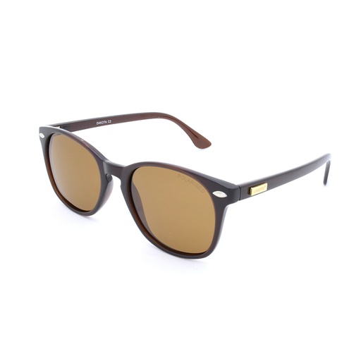 [9337217021650] Stiletto Dakota C2 Crystal Dark Brown / Brown Polarised Lenses