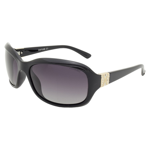 [9340457022790] Stiletto Daphne C1 Black / Smoke Gradient Polarised Lenses