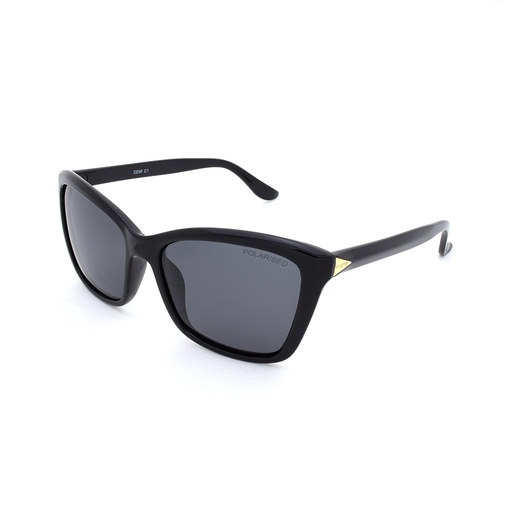 [9340457021236] Stiletto Demi C1 Black / Smoke Polarised Lenses