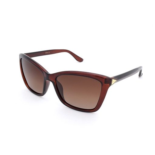 [9340457021243] Stiletto Demi C2 Crystal Dark Brown / Brown Gradient Polarised Lenses