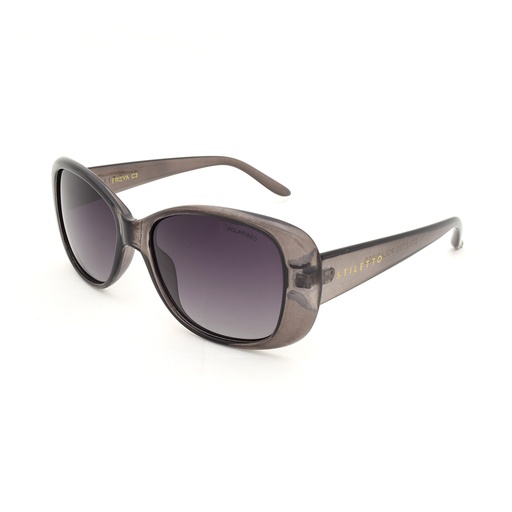 [9337217020608] Stiletto Freya C3 Crystal Smoke / Smoke Gradient Polarised Lenses