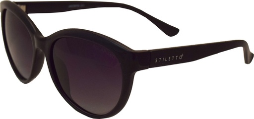 [9340457015358] Stiletto Jacinta C1 Matte Black / Smoke Gradient Polarised Lenses