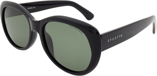 [9337217001935] Stiletto Jackie C4 Shiny Black / G15 Polarised Lenses