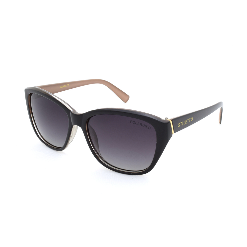 Stiletto Jasmine C2 Crystal Brown / Smoke Gradient Polarised Lenses