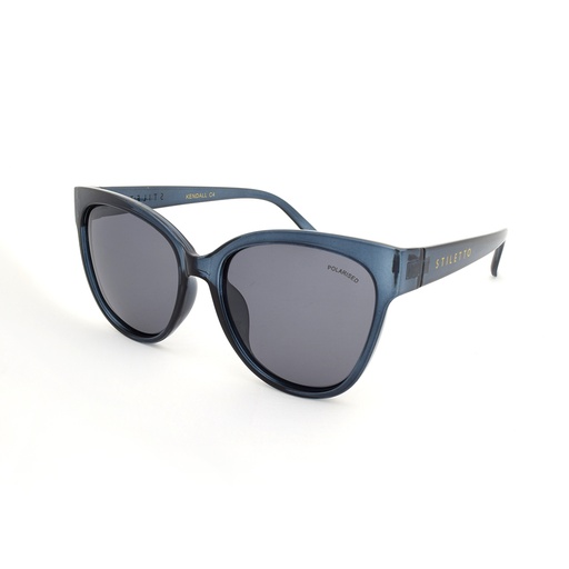 [9337217020561] Stiletto Kendall C4 Crystal Dark Blue / Smoke Polarised Lenses