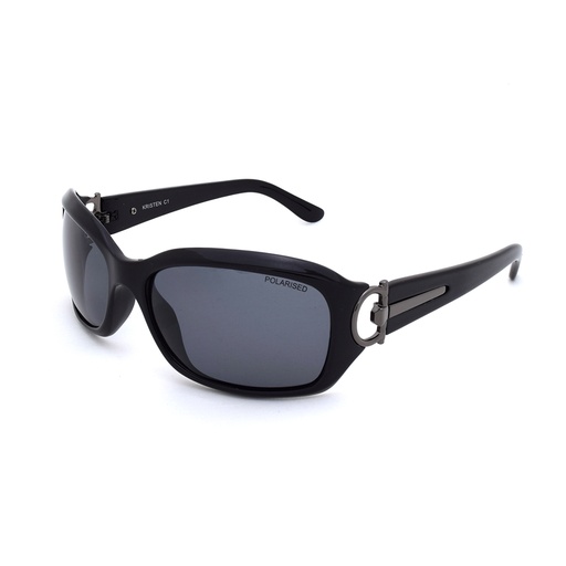 [9337217019374] Stiletto Kristen C1 Black / Smoke Polarised Lenses