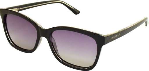 [9340457018465] Stiletto Leah C2 Black / Smoke Gradient Polarised Lenses