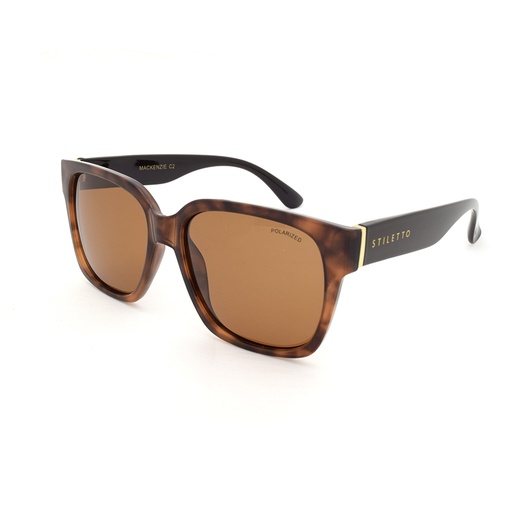[9337217020837] Stiletto Mackenzie C2 Smoke Demi & Black / Smoke Polarised Lenses