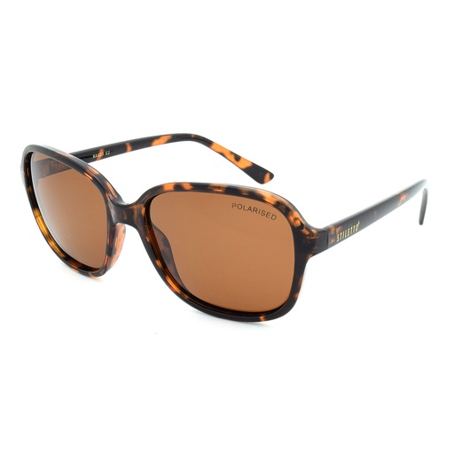 [9337217006473] Stiletto Mandy C2 Dark Tortoise / Brown Polarised Lenses