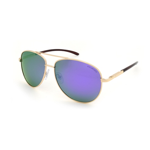 [9340457024275] Stiletto Misty C5 & C9 Light Gold / Lotus Pink Revo Polarised Lenses