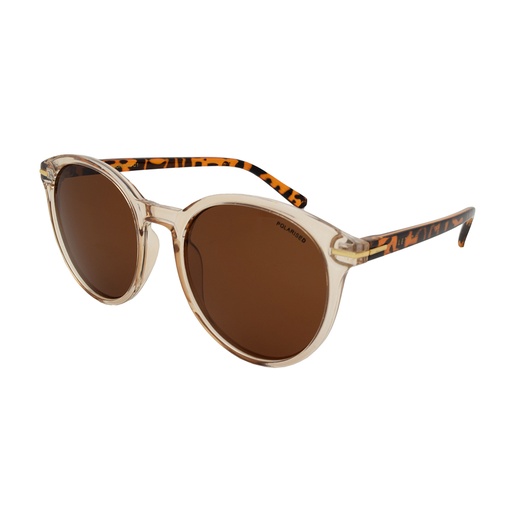 [9337217020721] Stiletto Morgan C1 Light Crystal Brown / Brown Polarised Lenses