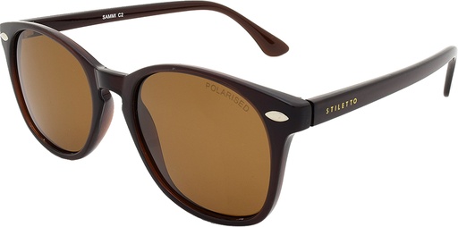 [9337217001959] Stiletto Sammi C2 Crystal Dark Brown / Brown Polarised Lenses