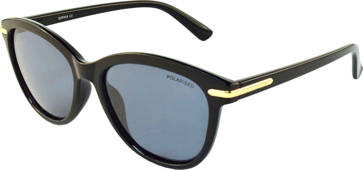 Stiletto Sophia C1 Black / Smoke Polarised Lenses
