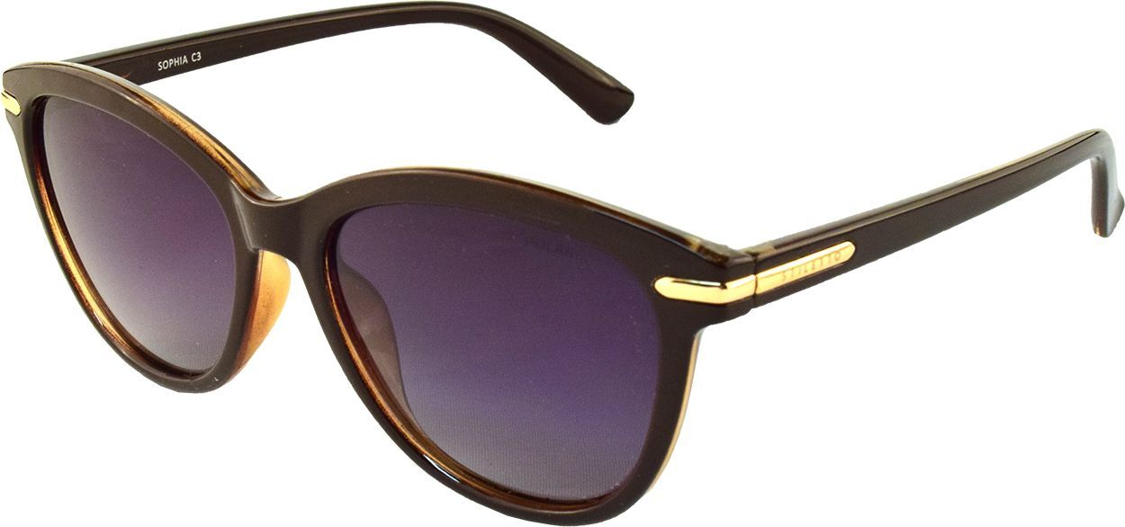 Stiletto Sophia C3 Light Brown / Smoke Gradient Polarised Lenses