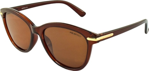 [9340457019981] Stiletto Sophia C4 Crystal Dark Brown / Brown Polarised Lenses