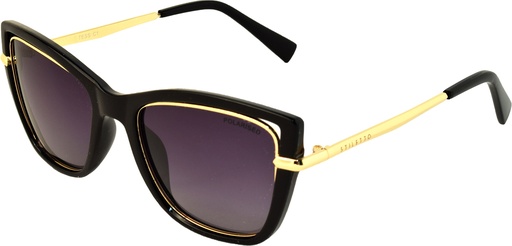[9340457020758] Stiletto Tess C1 Black / Smoke Gradient Polarised Lenses