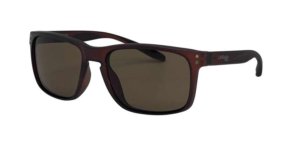 Urban Zoo Holyhead C12 Matte Crystal Dark Brown / Brown Lenses