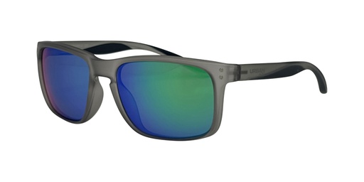 [9337217037019] Urban Zoo Holyhead C21 Matte Crystal Smoke / Green Revo Lenses