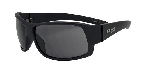 [9337217004141] Urban Zoo Layback C11 Matte Black / Smoke Lenses