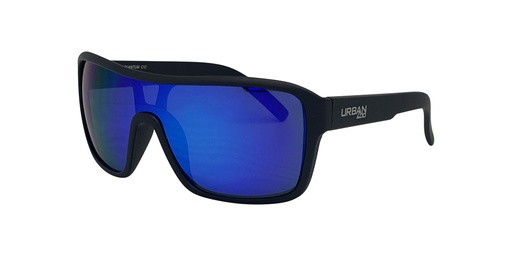 [9337217004028] Urban Zoo Quantum C12 Matte Black / Smoke w Blue Revo Lenses