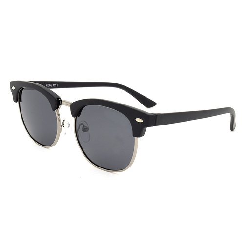 [9337217025368] Kidz K069 C11 Matte Black w Light Gunmetal / Smoke Lenses