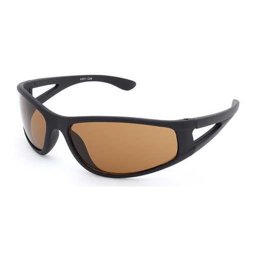 [9337217026303] Kidz K071 C25 Matte Black / Brown Lenses