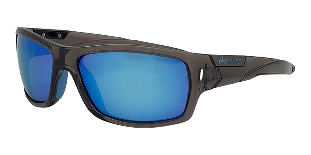 Mangrove Jacks Barrel C8 Crystal Smoke / Ice Blue Revo Polarised Lenses