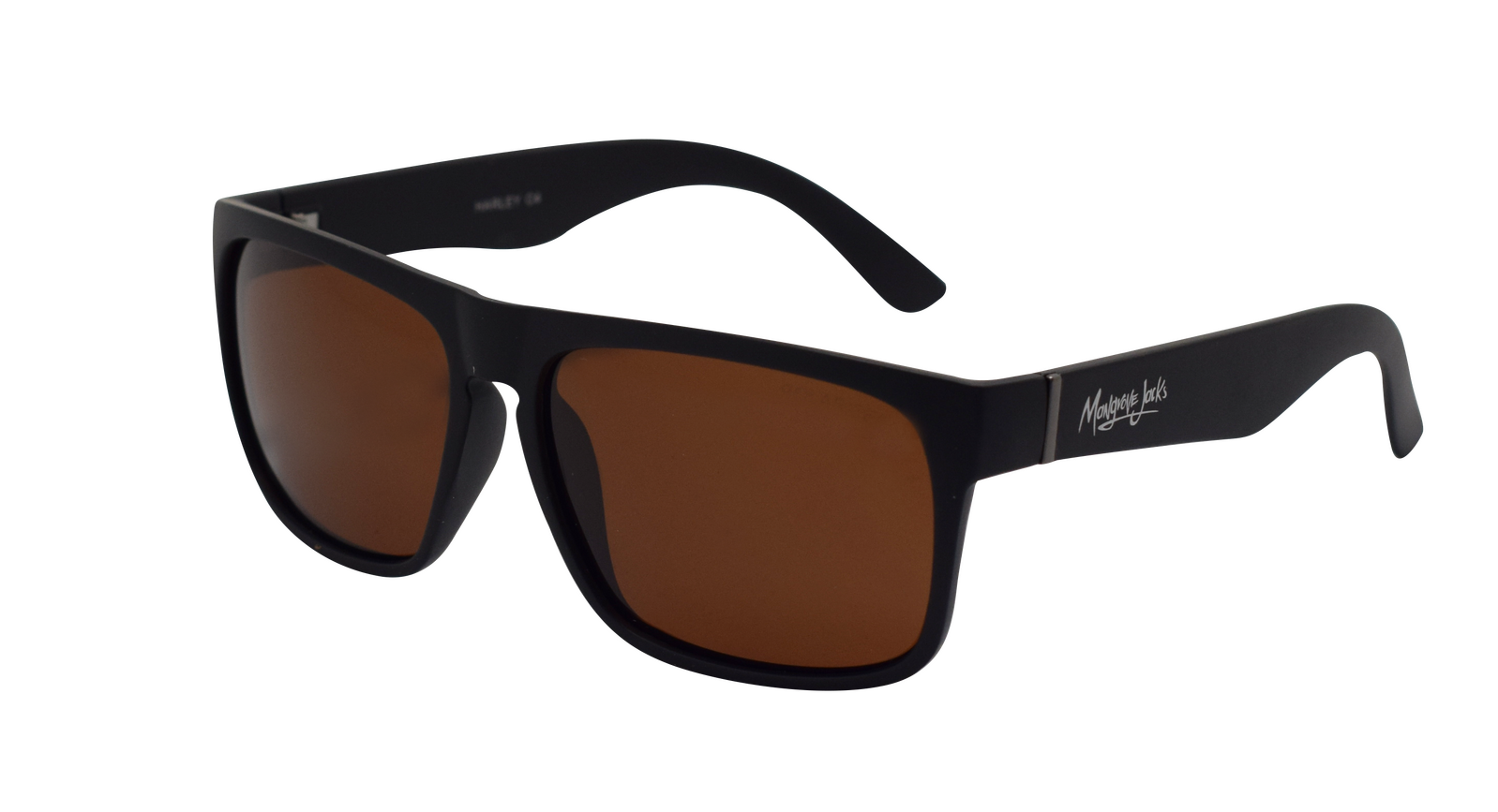 Mangrove Jacks Harley C4 Matte Black / Brown Polarised Lenses
