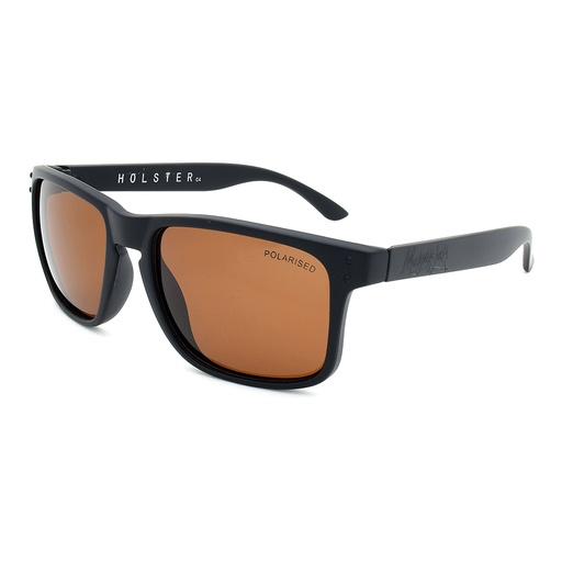[9337217005704] Mangrove Jacks Holster C4 Matte Black / Brown Polarised Lenses