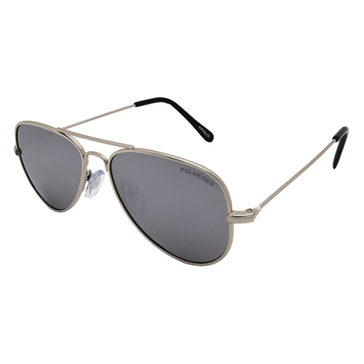 [9337217024446] Mangrove Jacks Kids MJK059 C5 Silver & Black / Silver Revo Polarised Lenses