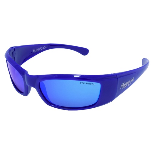 [9337217024668] Mangrove Jacks Kids MJK063 C4 Neon Light Blue / Ice Blue Revo Polarised Lenses