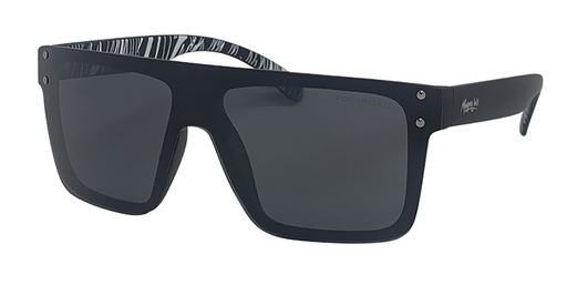 [9340457030733] Mangrove Jacks Never Say Never C5 Matte Black / Smoke Polarised Lenses