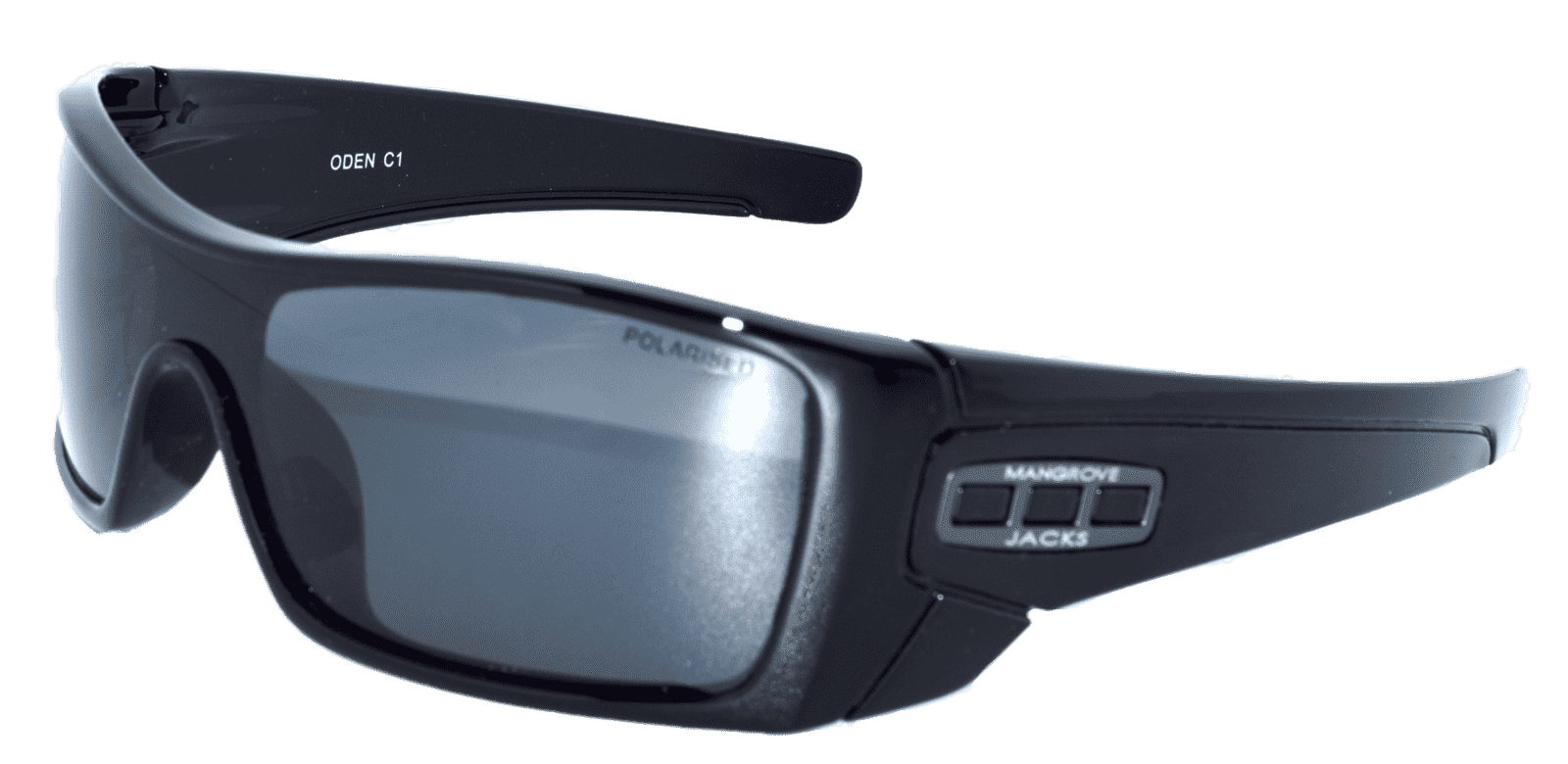 Mangrove Jacks Oden C1 Black / Smoke Polarised Lenses