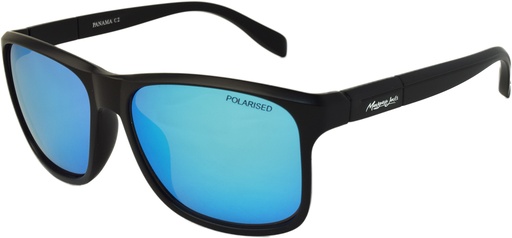 [9340457015747] Mangrove Jacks Panama C2 Black / Blue Revo Polarised Lenses