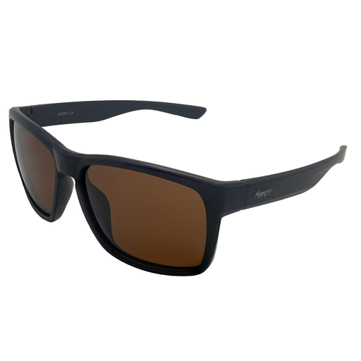 [9340457027252] Mangrove Jacks Snowy C4 Matte Black / Brown Polarised Lenses